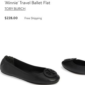 Tory Burch Minnie Travel Ballet Flat